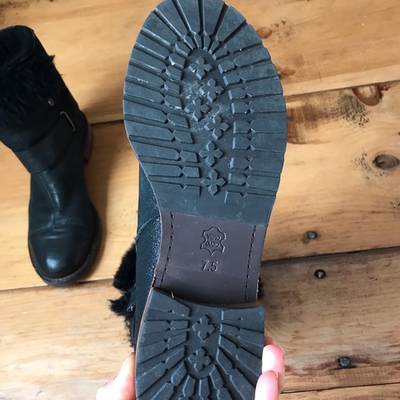 Matt bernson shearling lined moto boots - Picture 4 of 8